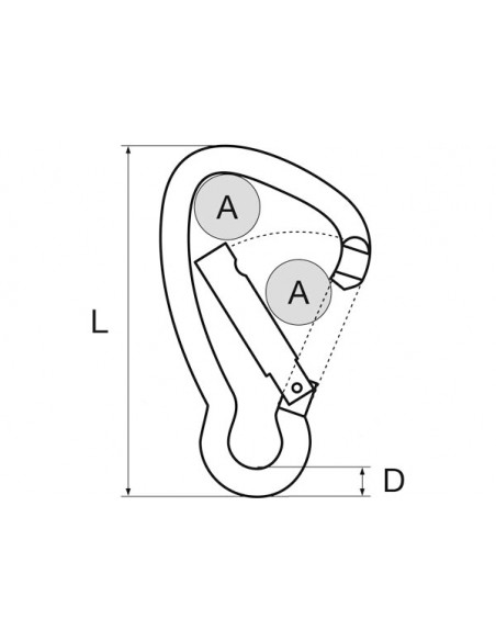 Moschettone Kong Wide