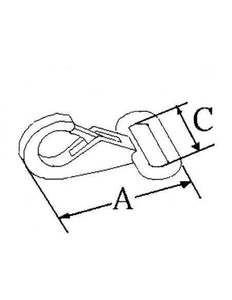 Moschettone con Passacinghia