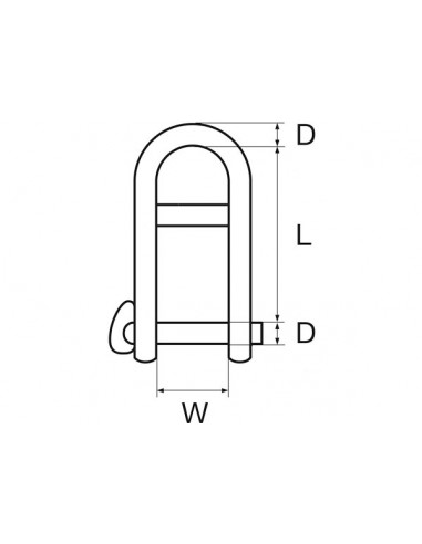 Grillo Lungo Key Pin B Wichard