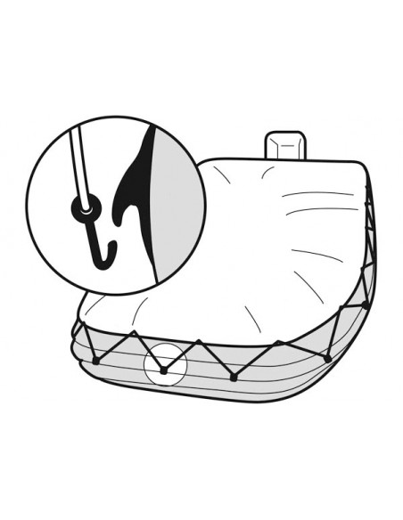 Gancetto Flat per Elastici