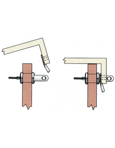 Chiusura a Molla Locking Hasp