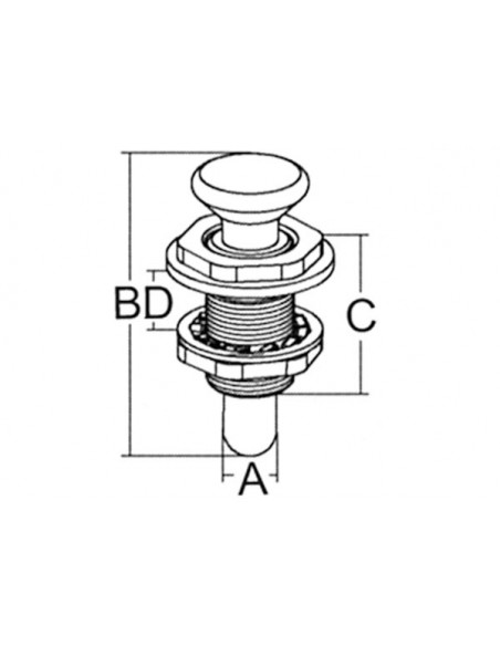 Chiusura a Molla Pin Latch