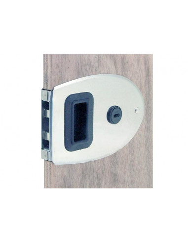 Serratura a Filo Mobella Flush Oval