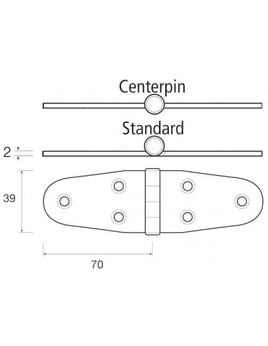 Cerniera Wing M
