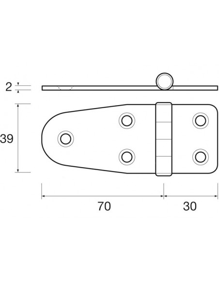 Cerniera Eccentrica M