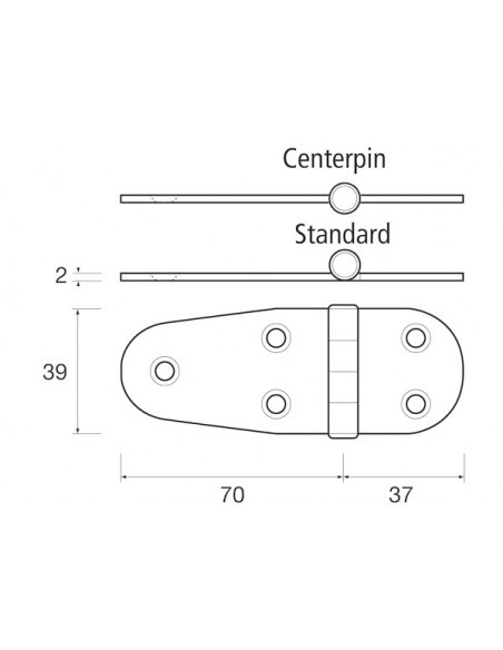 Cerniera Eccentrica R