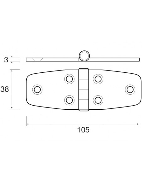 Cerniera Robusta Biscotto M