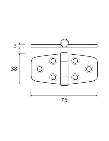 Cerniera Robusta Biscotto S