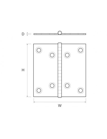 Cerniera a Libro Grande
