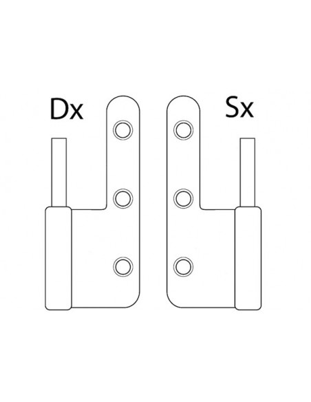 Cerniere Sfilabili Basse