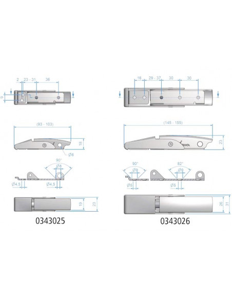 Chiusura a Leva Roca Safelock
