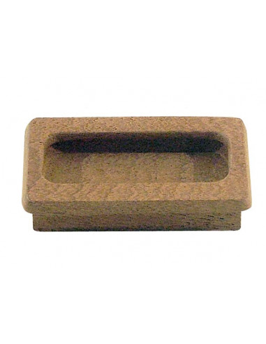 Maniglia a Incasso in Teak TS1