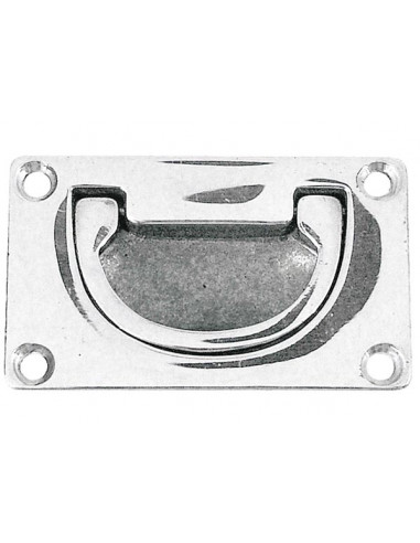 Maniglia a Incasso in Ottone BS2