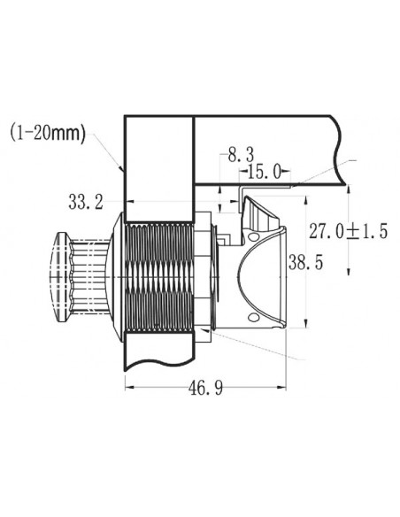 Chiusura a Spinta JF Turn Knob