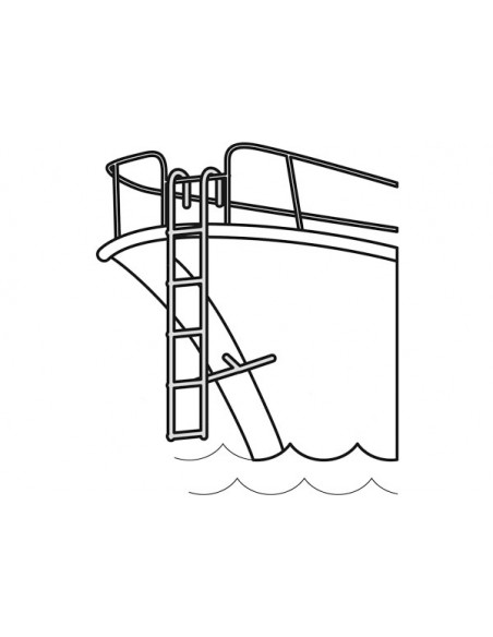 Scalette di Prua con Aggancio per Pulpiti