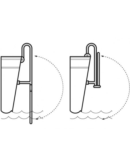 Scalette Inox e Legno con Passamano