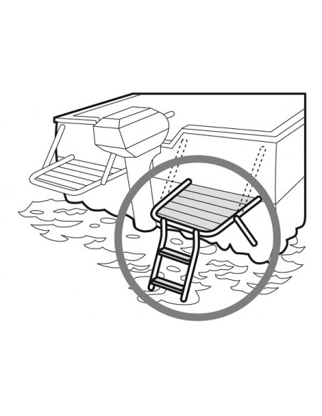 Plancette Tinox con Scaletta