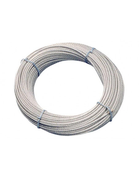 Cavetto in Acciaio Inox da 19 Fili per Battagliola