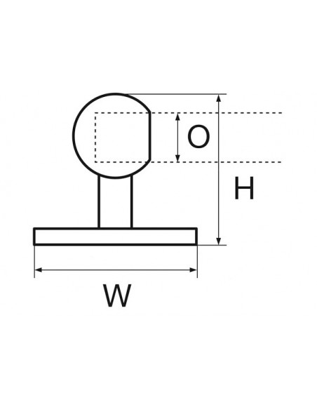 Supporti Passamano Classici in Ottone Cromato