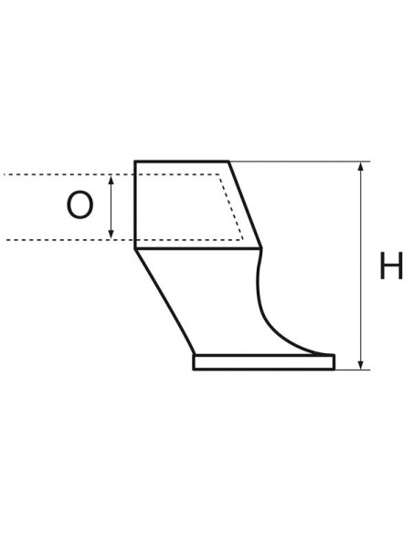 Supporti Passamano New Line in Acciaio Inox