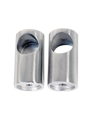 Supporti Passamano Cilindrici in Acciaio Inox