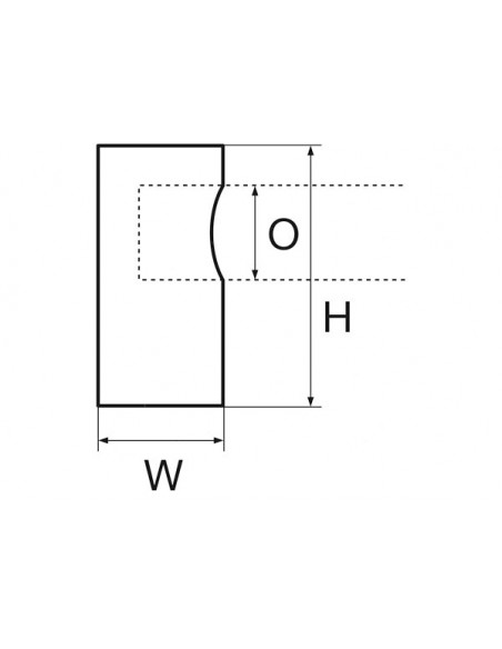 Supporti Passamano Cilindrici in Acciaio Inox