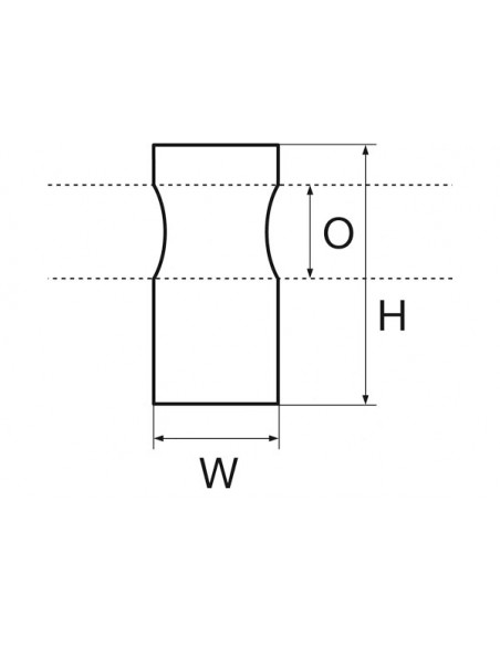Supporti Passamano Cilindrici in Acciaio Inox