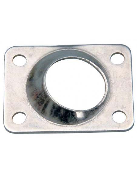 Base a Saldare Rettangolare 60°