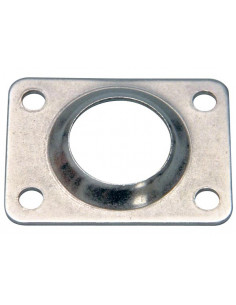 Base a Saldare Rettangolare 90°
