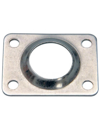 Base a Saldare Rettangolare 90°