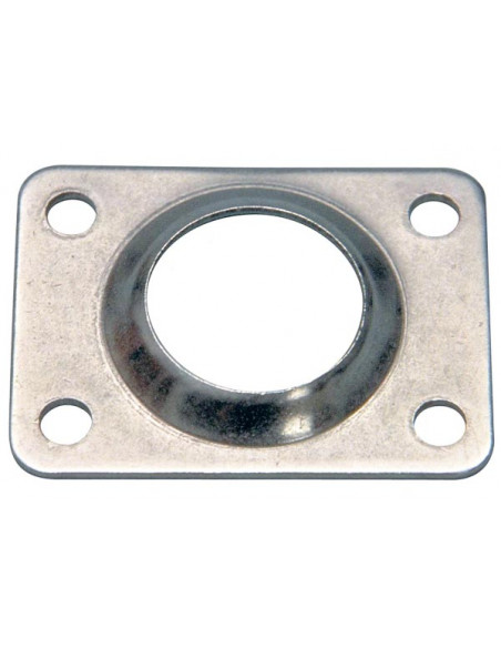 Base a Saldare Rettangolare 90°