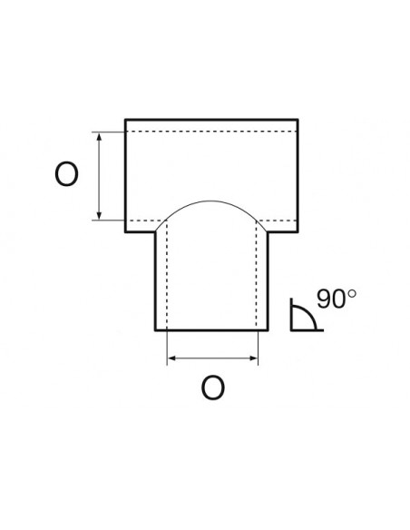Giunto T 90°