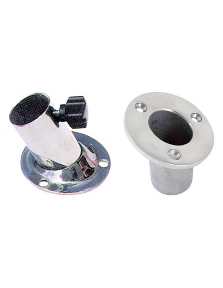 Basi Portabandiera in Acciaio Inox