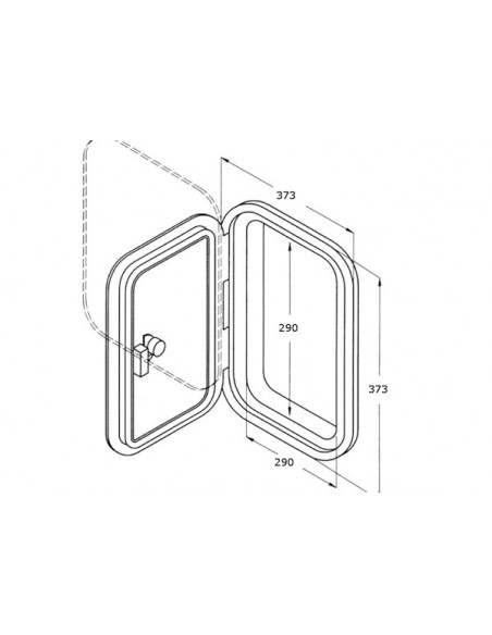 Portello Calpestabile DC Quadro Piccolo