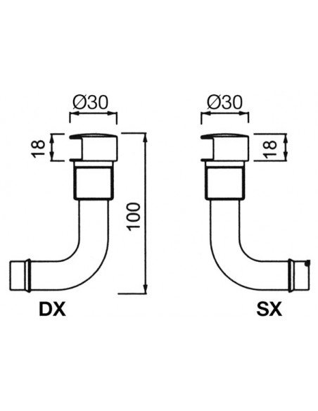Sfiato Curvo 90° OC R.I.Na.