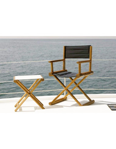 Sgabello Pieghevole Teak MB