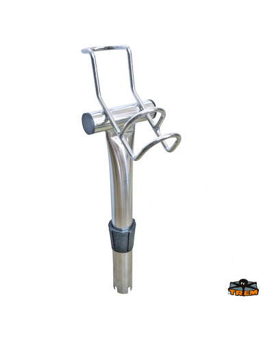 Portacanna a scalmiera Inox