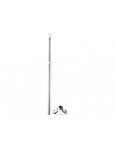 Asta Portabandiera Classic Inox White Cap