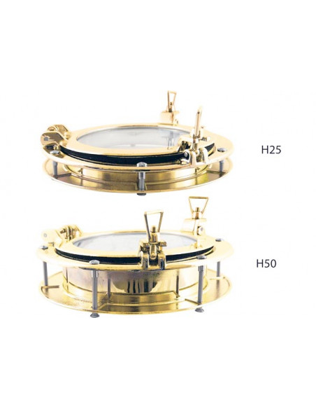 Oblo' Tondi High Ottone Lucido
