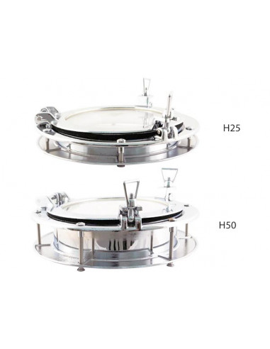 Oblo' Tondi High Ottone Cromato