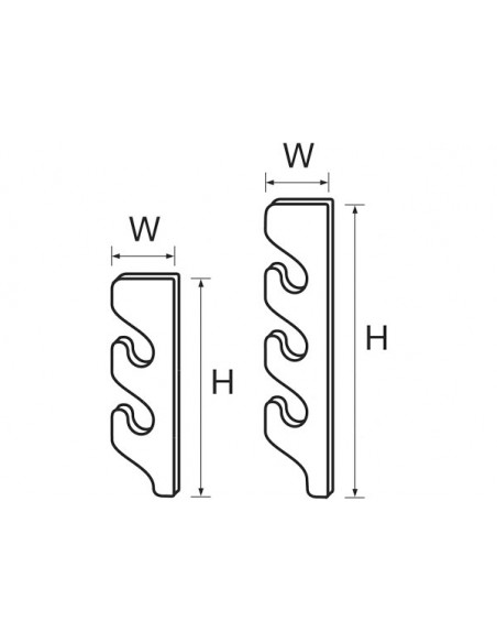 Supporto Portacanne da Riposo a Parete