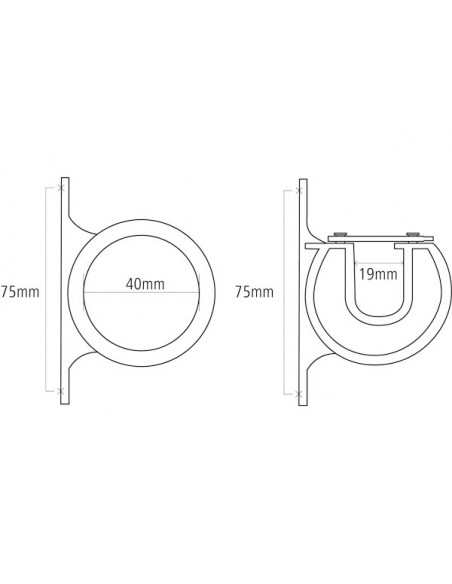 Supporto Portacanne da Riposo a Soffitto