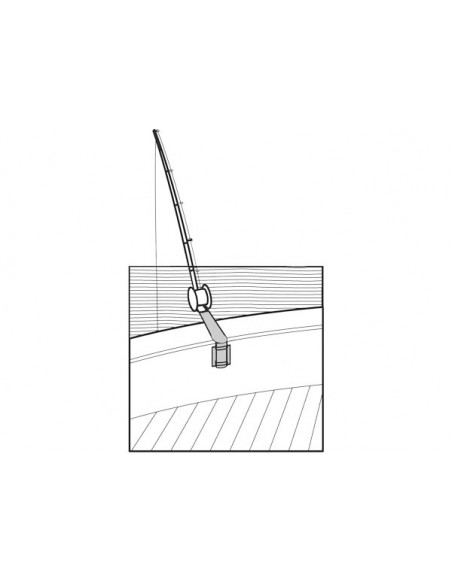 Supporto Portacanne Sfilabile