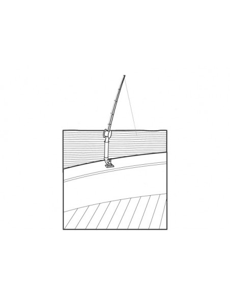 Supporto Portacanne Orientabile Inox Cover
