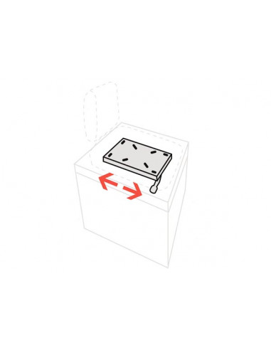 Base Sedile Fissa con Slitta