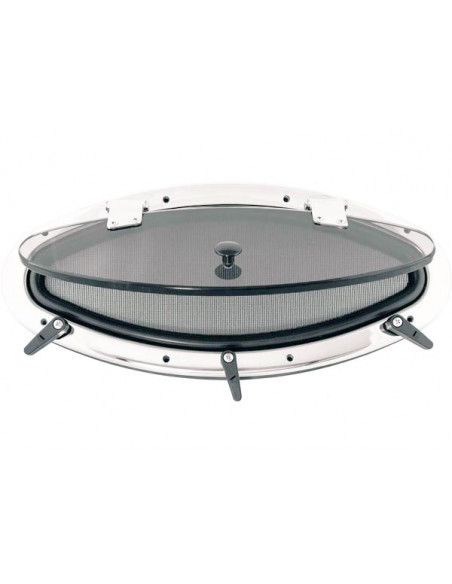 Oblo' Ovale Apribile Inox