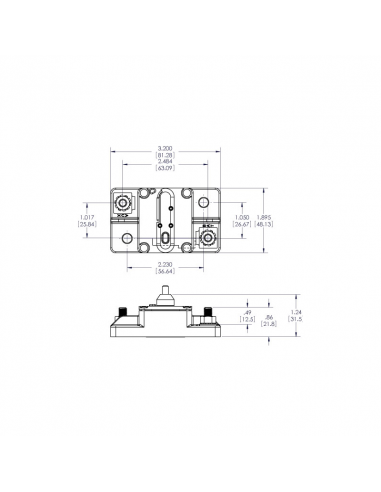 Interruttore magnetotermico serie 285...