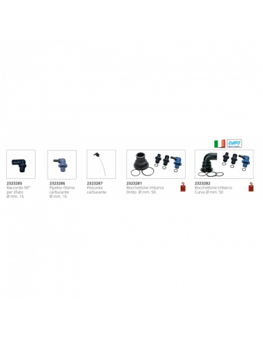 Serbatoio Carburante Mod. Sogliola