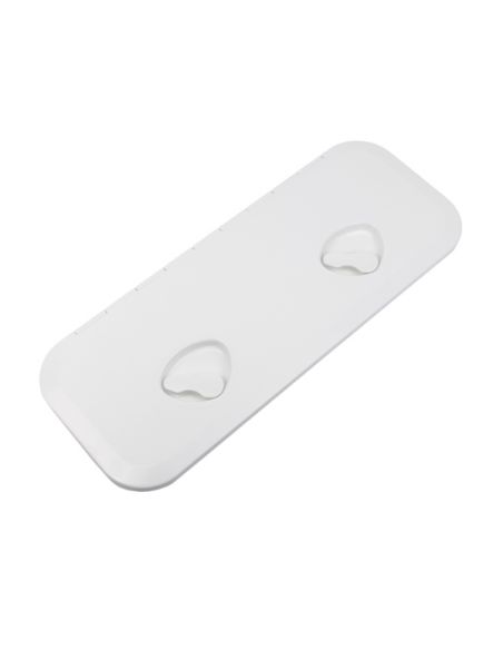 Portello d'ispezione in ABS. Viti inox e fori per retine inclusi 243x607 mm