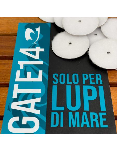 Dischetti in Velcro Femmina 10 pz 